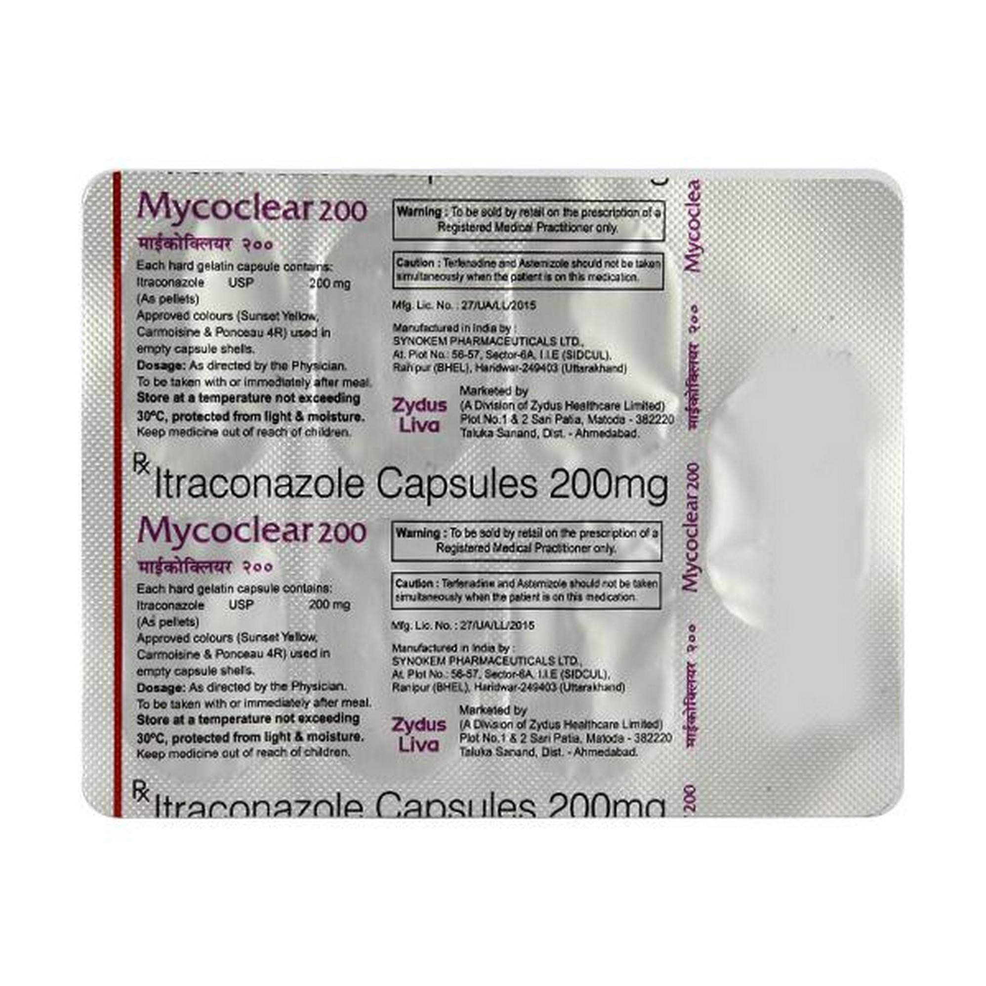 Mycoclear 200 Capsule